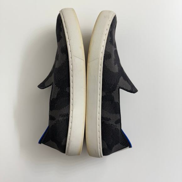 Rothy’s Original Slip On Sneakers Casual Washable Comfort Gray Camo Sz 7.5 - Picture 8 of 8